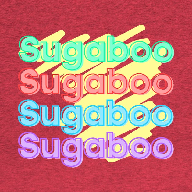 Sugaboo Extravaganza – Colorful and Aesthetic Repeat Typography by Tecnofa